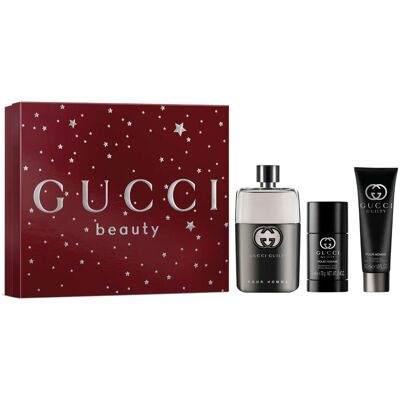 GUCCI Guilty Pour Homme 90ml Eau De Toilette Gift Set GUCCI Guilty Pour Homme 90ml Eau De Toilette Gift Set