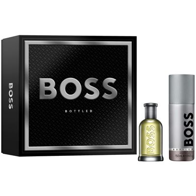 HUGO BOSS Bottled 50ml Eau De Toilette Gift Set HUGO BOSS Bottled 50ml Eau De Toilette Gift Set