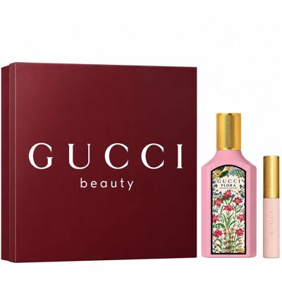 GUCCI Flora Gorgeous Gardenia 50ml Eau De Parfum Gift Set GUCCI Flora Gorgeous Gardenia 50ml Eau De Parfum Gift Set