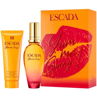 ESCADA Yum Me Sunny Limited Edition 50ml Eau De Parfum Gift Set ESCADA Yum Me Sunny Limited Edition 50ml Eau De Parfum Gift Set