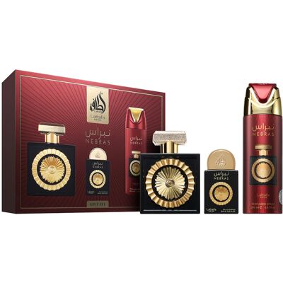 LATTAFA Pride Nebras 100ml Eau De Parfum Gift Set LATTAFA Pride Nebras 100ml Eau De Parfum Gift Set