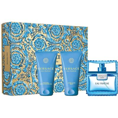 Versace Man Eau Fraiche 50ml Eau De Toilette Gift Set Versace Man Eau Fraiche 50ml Eau De Toilette Gift Set