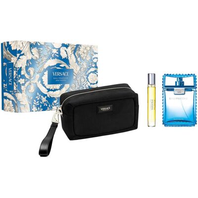 VERSACE Man Eau Fraiche 100ml Eau De Toilette Gift Set VERSACE Man Eau Fraiche 100ml Eau De Toilette Gift Set