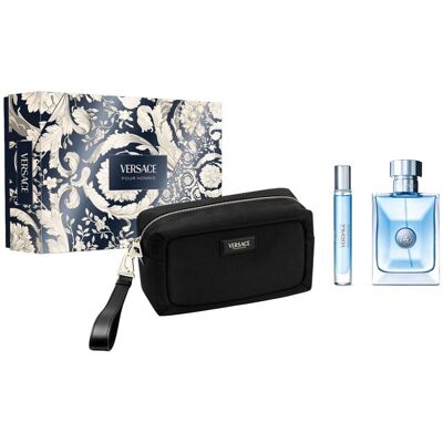 VERSACE Pour Homme 100ml Eau De Toilette Gift Set VERSACE Pour Homme 100ml Eau De Toilette Gift Set