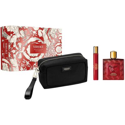 VERSACE Eros Flame 100ml Eau De Parfum Gift Set VERSACE Eros Flame 100ml Eau De Parfum Gift Set