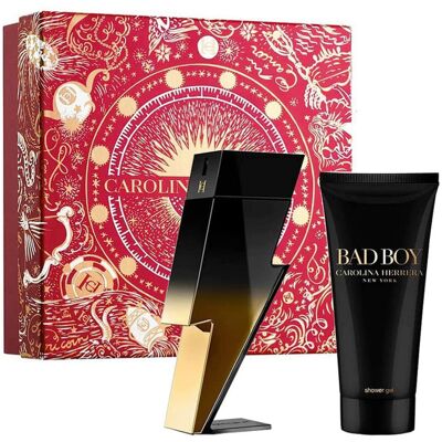 CAROLINA HERRERA Bad Boy Extreme 100ml Eau De Parfum Gift Set CAROLINA HERRERA Bad Boy Extreme 100ml Eau De Parfum Gift Set