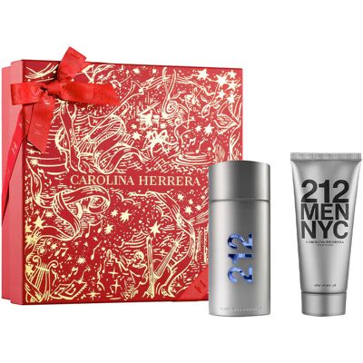 CAROLINA HERRERA 212 Men NYC 100ml Eau De Toilette Gift Set CAROLINA HERRERA 212 Men NYC 100ml Eau De Toilette Gift Set