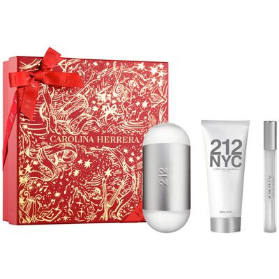 CAROLINA HERRERA 212 NYC 100ml Eau De Toilette Gift Set CAROLINA HERRERA 212 NYC 100ml Eau De Toilette Gift Set