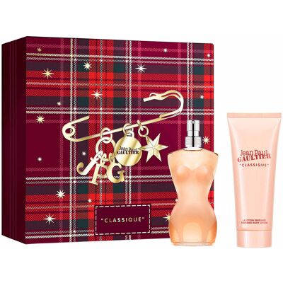 Jean Paul Gaultier Classique 50ml Eau De Toilette Gift Set Jean Paul Gaultier Classique 50ml Eau De Toilette Gift Set