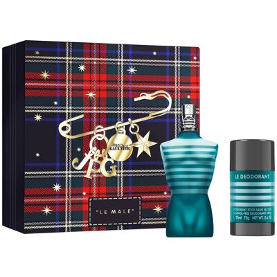Jean Paul Gaultier Le Male 75ml Eau de Toilette Gift Set Jean Paul Gaultier Le Male 75ml Eau de Toilette Gift Set