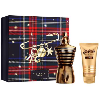 Jean Paul Gaultier Le Male Elixir 125ml Parfum Gift Set Jean Paul Gaultier Le Male Elixir 125ml Parfum Gift Set