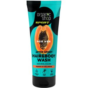 ORGANIC SHOP Sport For Her After Sport Hair & Body Wash 200ml ORGANIC SHOP Sport For Her After Sport Hair & Body Wash 200ml