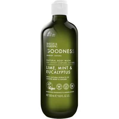 BAYLIS & HARDING Goodness Lime, Mint & Eucalyptus Body Wash 500ml BAYLIS & HARDING Goodness Lime, Mint & Eucalyptus Body Wash 500ml