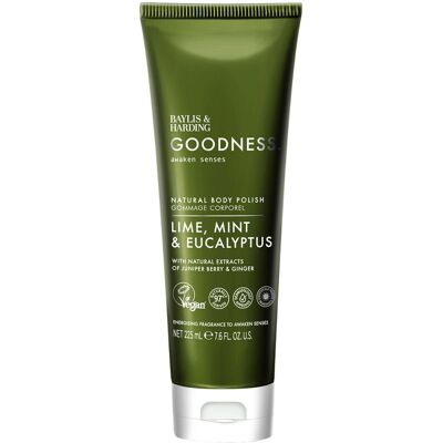 BAYLIS & HARDING Goodness Lime, Mint & Eucalyptus Body Polish 225ml BAYLIS & HARDING Goodness Lime, Mint & Eucalyptus Body Polish 225ml