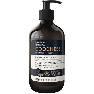 BAYLIS & HARDING Goodness Coconut, Vanilla & Shea Hand Wash 500ml BAYLIS & HARDING Goodness Coconut, Vanilla & Shea Hand Wash 500ml