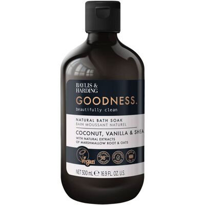 BAYLIS & HARDING Goodness Coconut, Vanilla & Shea Bath Soak 500ml BAYLIS & HARDING Goodness Coconut, Vanilla & Shea Bath Soak 500ml
