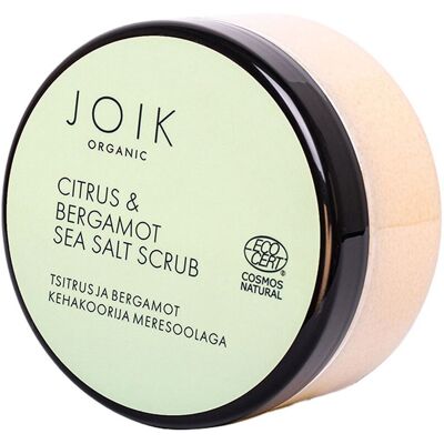 JOIK ORGANIC Citrus & Bergamot Seal Salt Scrub 240g JOIK ORGANIC Citrus & Bergamot Seal Salt Scrub 240g