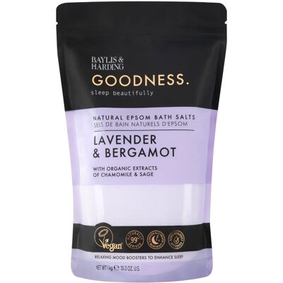 Baylis & Harding Hyvää Yötä Kylpysuola Laventeli Bergamotti - Kylpysuola Baylis & Harding Hyvää Yötä Kylpysuola Laventeli Bergamotti - Kylpysuola