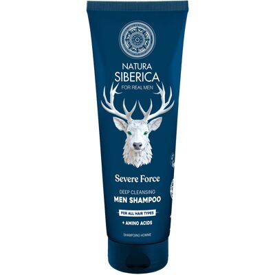 NATURA SIBERICA Men Arctic Wild Severe Force Deep Cleansing Shampoo 200ml NATURA SIBERICA Men Arctic Wild Severe Force Deep Cleansing Shampoo 200ml
