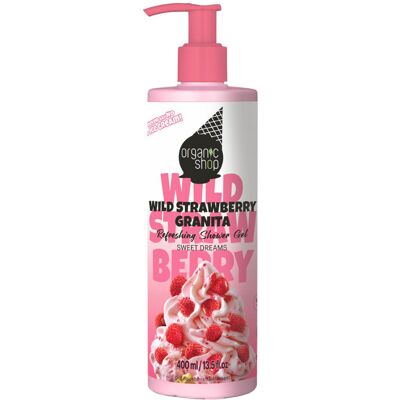 ORGANIC SHOP Ice Cream Wild Strawberry Granita Shower Gel 400ml ORGANIC SHOP Ice Cream Wild Strawberry Granita Shower Gel 400ml