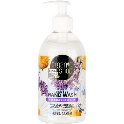 ORGANIC SHOP Lavender Serenity Gentle Hand Wash 400ml ORGANIC SHOP Lavender Serenity Gentle Hand Wash 400ml