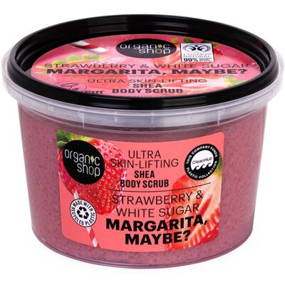 ORGANIC SHOP Strawberry & White Sugar Body Scrub 250ml ORGANIC SHOP Strawberry & White Sugar Body Scrub 250ml