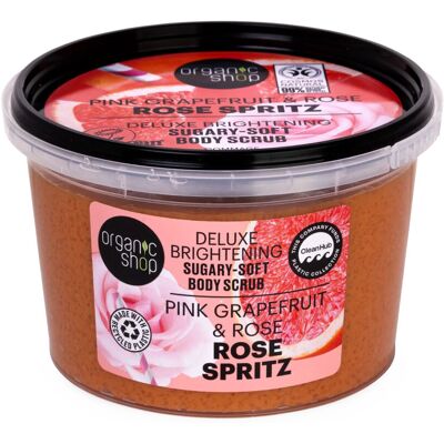 ORGANIC SHOP Pink Grapefruit & Rose Body Scrub 250ml ORGANIC SHOP Pink Grapefruit & Rose Body Scrub 250ml