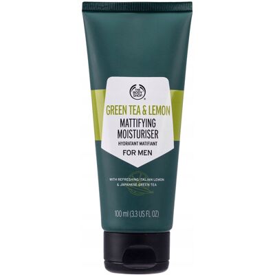 THE BODY SHOP For Men Green Tea & Lemon Mattifying Moisturiser 100ml THE BODY SHOP For Men Green Tea & Lemon Mattifying Moisturiser 100ml