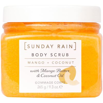 SUNDAY RAIN Mango & Coconut Body Scrub 265g SUNDAY RAIN Mango & Coconut Body Scrub 265g