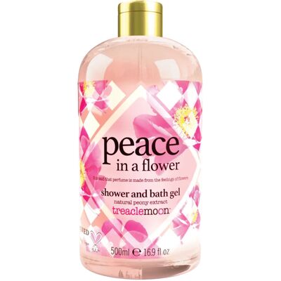 TREACLEMOON Peace In A Flower Shower & Bath Gel 500ml TREACLEMOON Peace In A Flower Shower & Bath Gel 500ml
