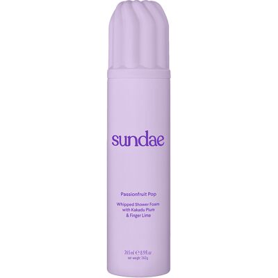 SUNDAE BODY Passionfruit Pop Whipped Shower Foam 265ml SUNDAE BODY Passionfruit Pop Whipped Shower Foam 265ml