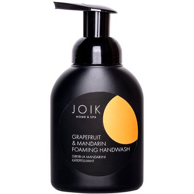 JOIK HOME & SPA Grapefruit & Mandarin Foaming Handwash 250ml JOIK HOME & SPA Grapefruit & Mandarin Foaming Handwash 250ml