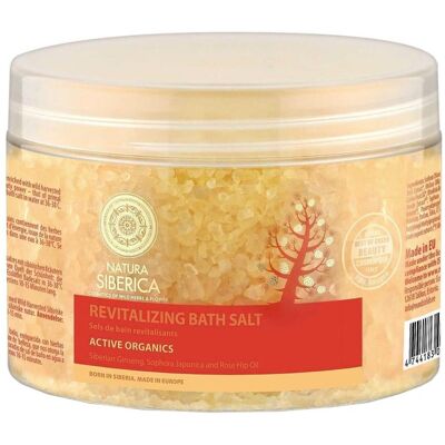 NATURA SIBERICA Revitalizing Bath Salt 600g NATURA SIBERICA Revitalizing Bath Salt 600g