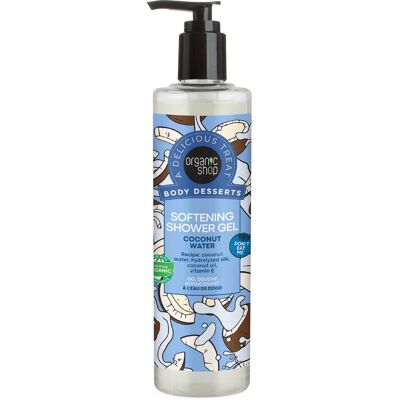 ORGANIC SHOP Body Desserts Coconut Water Shower Gel 280ml ORGANIC SHOP Body Desserts Coconut Water Shower Gel 280ml