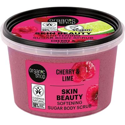 ORGANIC SHOP Cherry & Lime Body Scrub 250ml ORGANIC SHOP Cherry & Lime Body Scrub 250ml