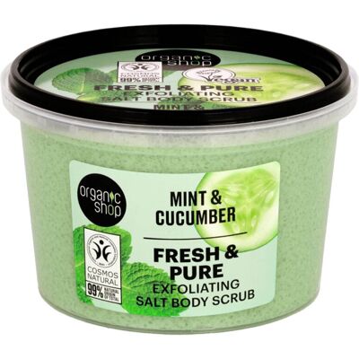ORGANIC SHOP Mint & Cucumber Body Scrub 250ml ORGANIC SHOP Mint & Cucumber Body Scrub 250ml