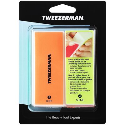 Tweezerman Neon Hot 4-in-1 Kynsiviila - Viila, Kiillotus, Tasoitus ja Kiilto Tweezerman Neon Hot 4-in-1 Kynsiviila - Viila, Kiillotus, Tasoitus ja Kiilto