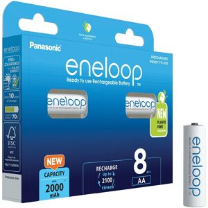 Panasonic Eneloop AA-akku 2000mAh 8kpl