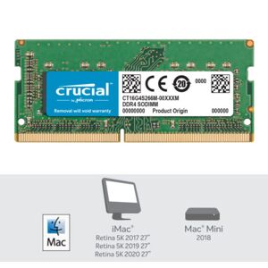Apple muisti Crucial 32GB DDR4 2666MHz SoDimm
