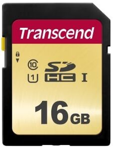 Transcend 500S 16GB SDHC U1 (R95 W25 MB/s) Transcend 500S 16GB SDHC U1 (R95 W25 MB/s)