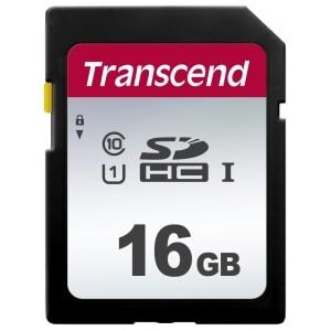 Transcend 300S 16GB SDHC U1 (R95 W10 MB/s)