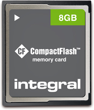 Integral 8GB CompactFlash Integral 8GB CompactFlash
