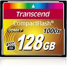 Transcend ultimate CompactFlash 128GB Class20 1000x Transcend ultimate CompactFlash 128GB Class20 1000x