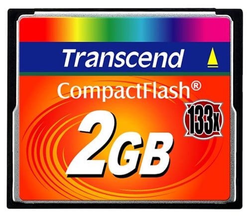 Transcend 2GB CompactFlash 133x