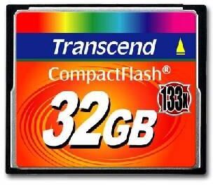 Transcend 32GB CompactFlash 133x Transcend 32GB CompactFlash 133x