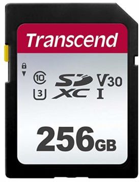 Transcend 300S 256GB SDXC U3 V30 (R100 W40 MB/s) Transcend 300S 256GB SDXC U3 V30 (R100 W40 MB/s)