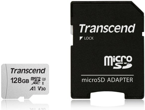 Transcend 300S 128GB microSDXC U3 V30 A1 (R100 W40 MB/s) Transcend 300S 128GB microSDXC U3 V30 A1 (R100 W40 MB/s)