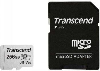 Transcend 300S 256GB microSDXC U3 V30 A1 (R100 W40 MB/s) Transcend 300S 256GB microSDXC U3 V30 A1 (R100 W40 MB/s)
