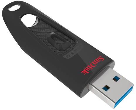 SanDisk Ultra 64GB USB3.0 muistitikku 100MB/s SanDisk Ultra 64GB USB3.0 muistitikku 100MB/s