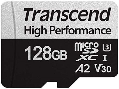 Transcend 330S 128GB microSDXC U3, V30, A2 (R100 W85 MB/s) Transcend 330S 128GB microSDXC U3, V30, A2 (R100 W85 MB/s)